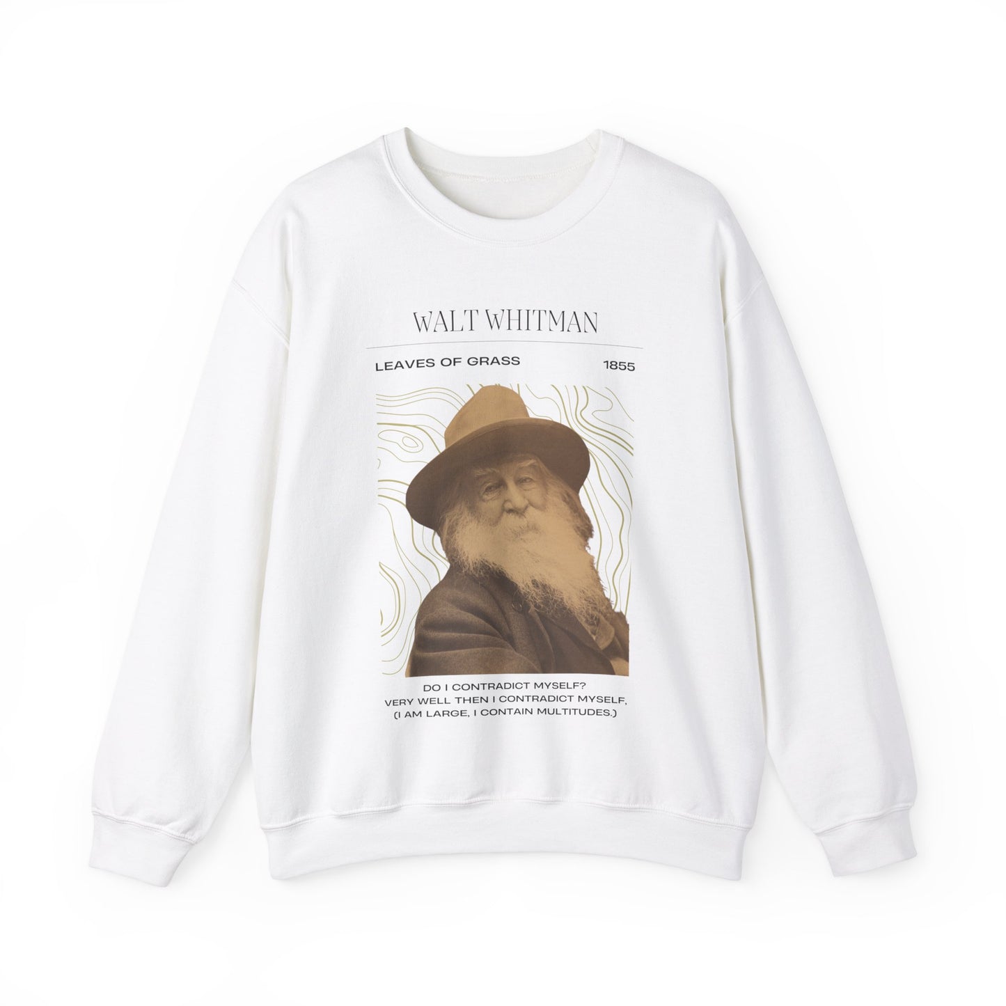 Walt Whitman Leaves of Grass Unisex Sweatshirt