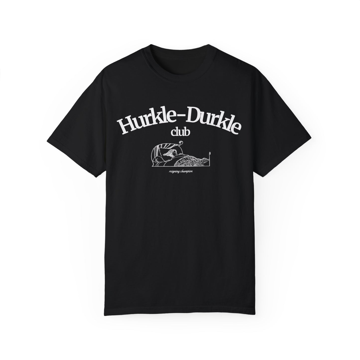 Hurkle Durkle Club Comfort Colors Shirt, Scottish Slang