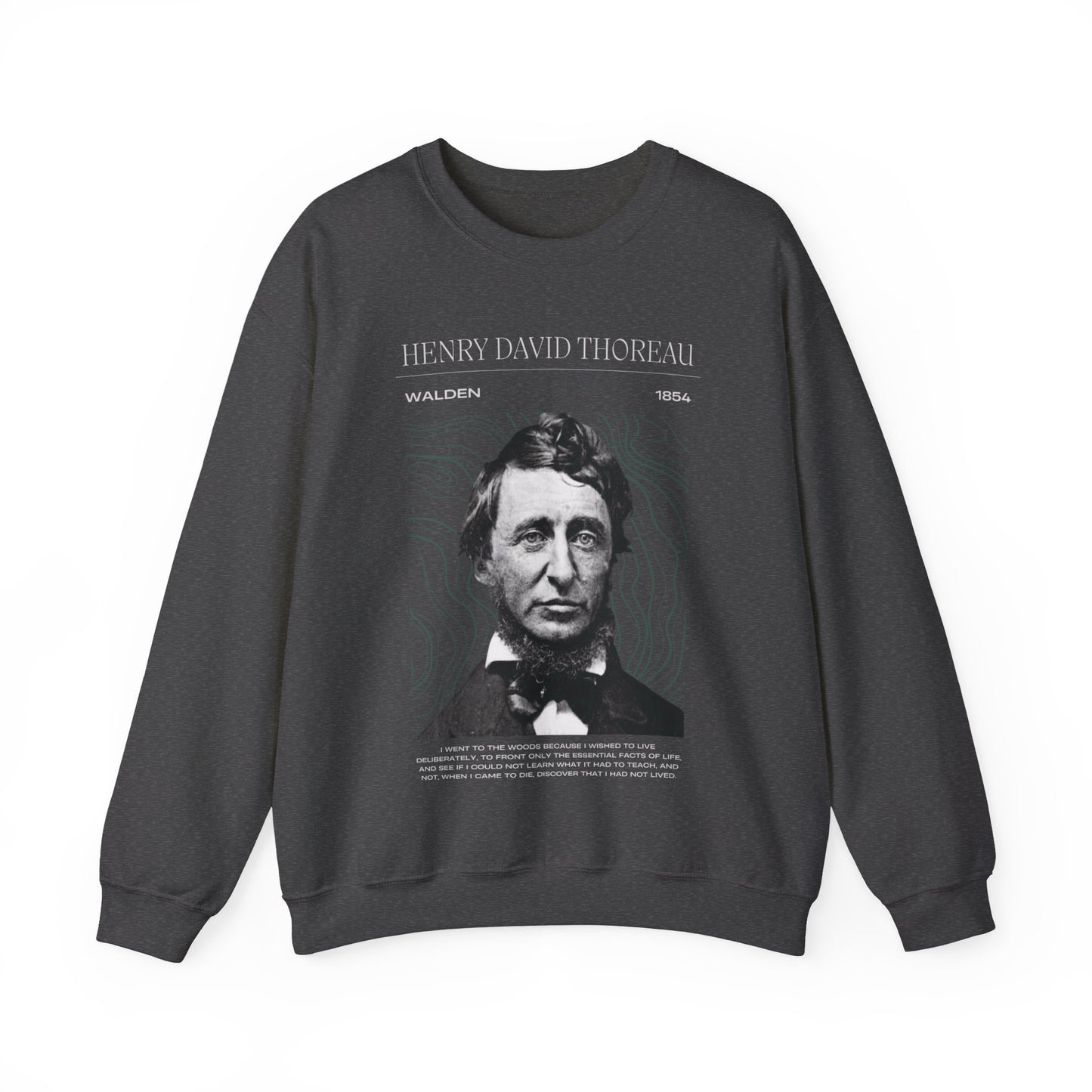 Henry David Thoreau Comfy Unisex Sweatshirt