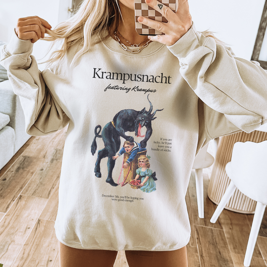 Krampusnacht Unisex Sweatshirt, Krampus Sweater