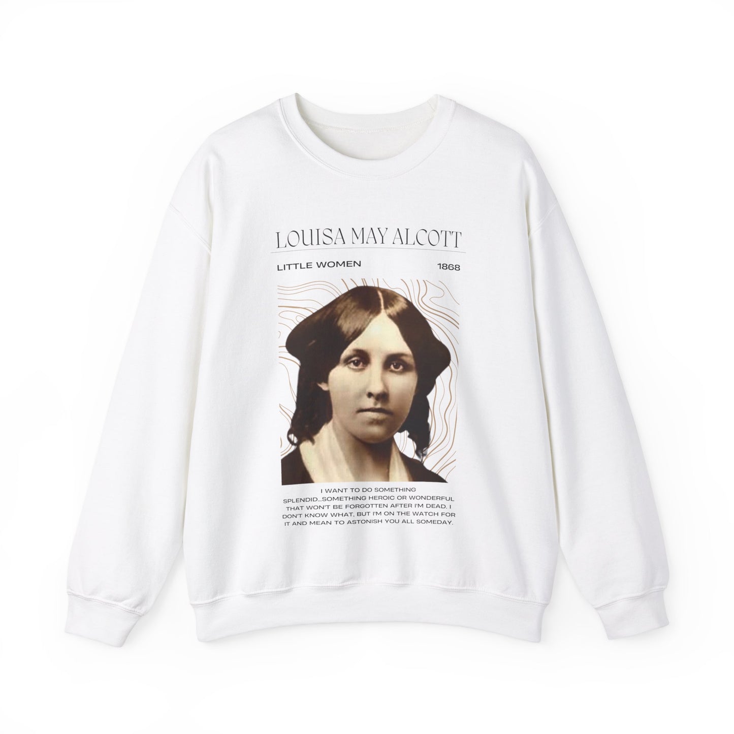 Louisa May Alcott Unisex Sweatshirt