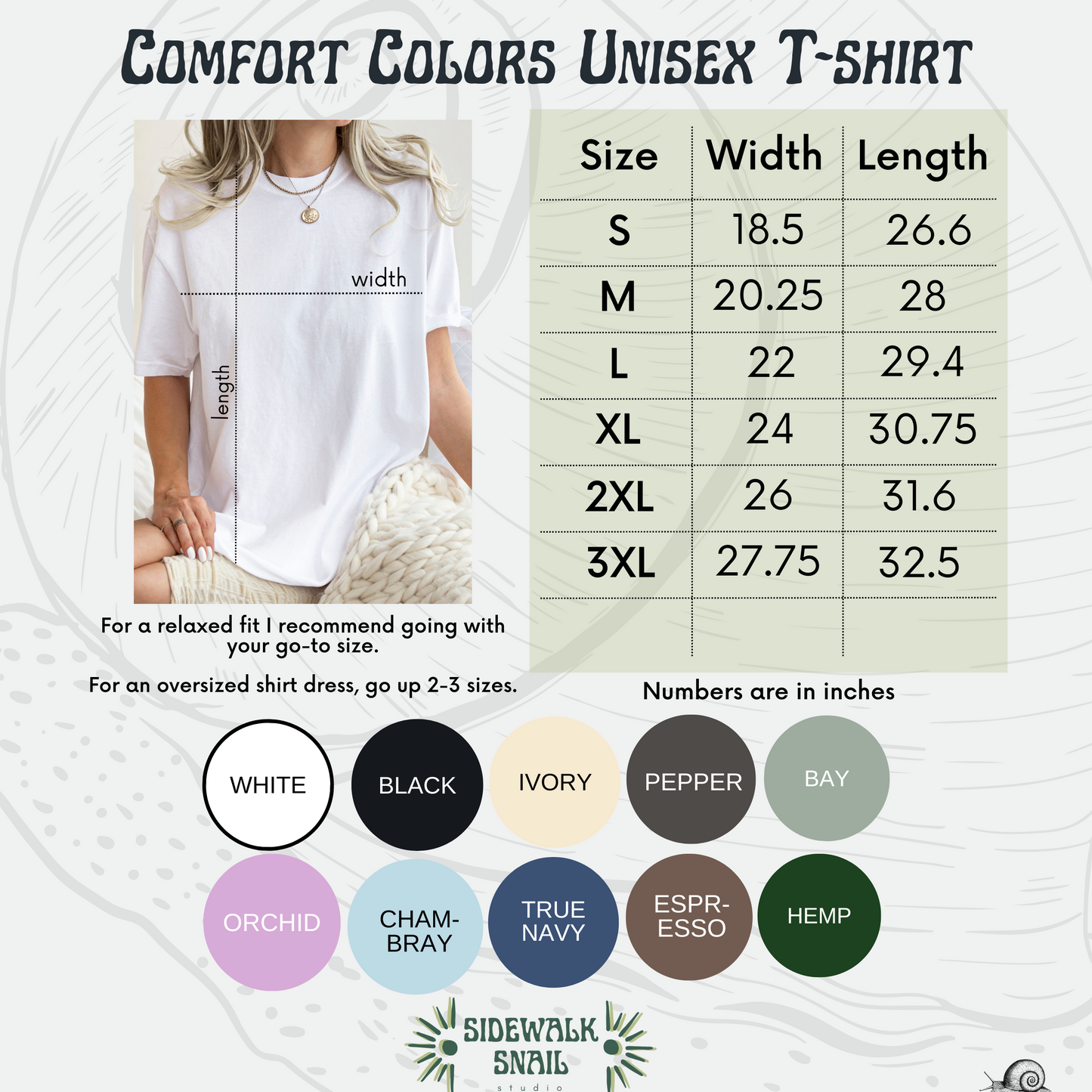 Imbolc Shona Daoibh Unisex Comfort Colors Shirt